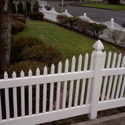 Vinyl Picket Fences - Home Fencing And Gates