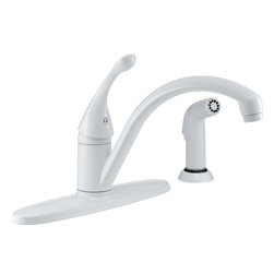 Delta Collins&trade; Single Handle Kitchen Faucet with Spray - Kitchen Faucets