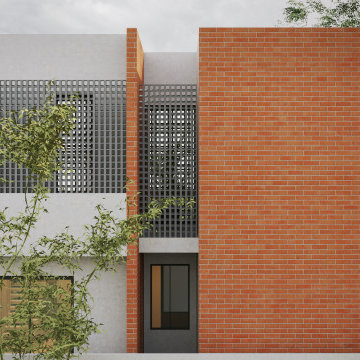 Traditional Brick House in DHA Lahore