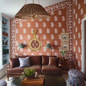 Gorgeous wallpapers in House Beautiful’s Whole House 2025 designer showcase