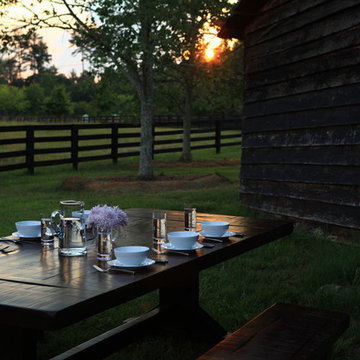 Rustic Trades Trestle Dining Table