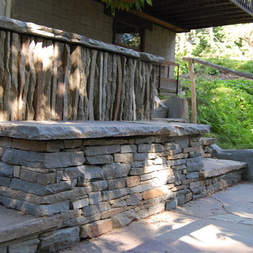 Dry-Stone Outdoor Living Space