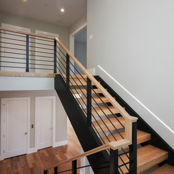 Project #73 | Bold Modern Staircase with Integrated Lighting