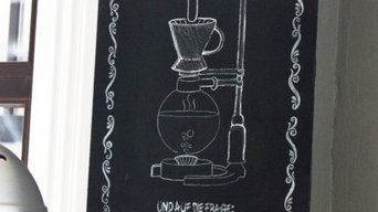 Wandgestaltung "Kaffeeliebe"