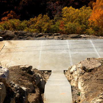 Pickle Ball Court Progress