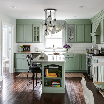 Vintage Revival of Dutch Colonial Kitchen