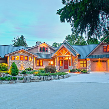 Boulder Ridge by Wisconsin Log Homes - www.wisconsinloghomes.com