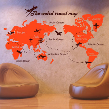World map Wall decor