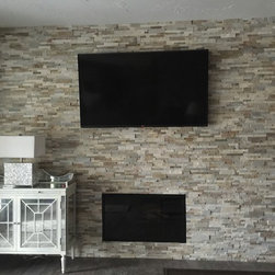Mount HDTV above Fireplace - Home Electronics