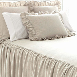 Wilton Natural Bedspread - Bedding