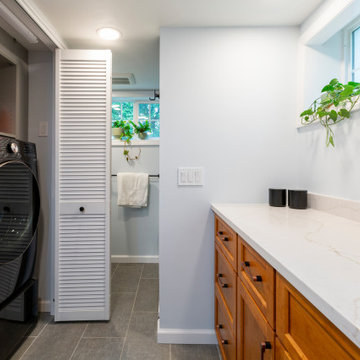 Hillside Ave Basement Bathroom