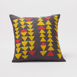 Triangle Row Pillow - Products