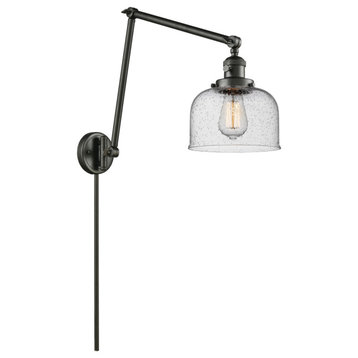 Innovations Lighting 238 Large Bell Large Bell 1 Light 30" Tall - Oiled Rubbed