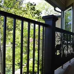 Evergreen CO Home Deck remodeling product w/Artistic Railing by NatureRails - Outdoor Products