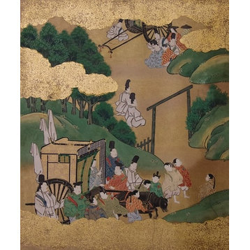 Twelve Scenes From The Tale Of Genji Print