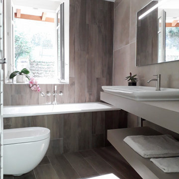 Rénovation d'une salle de bain invités