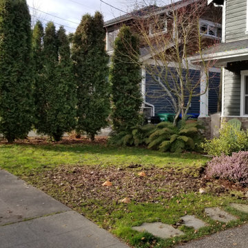 Front Yard BEFORE - Fauntleroy Yard Update - Front Yard Before
