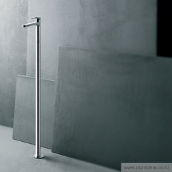 Lissoni Floor Mount Basin Mixer - Bathroom Sink Taps