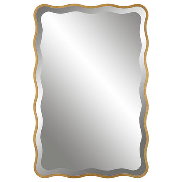 Uttermost Aneta Gold Scalloped Mirror