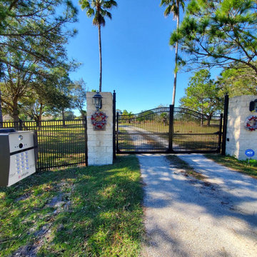 Double-Picket Security Gate & Fencing