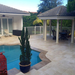 Galala Cream Tumbled Paver - Home Improvement