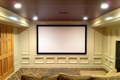 Home cinema in Boston.