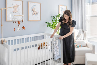 Nursery - traditional nursery idea in Raleigh