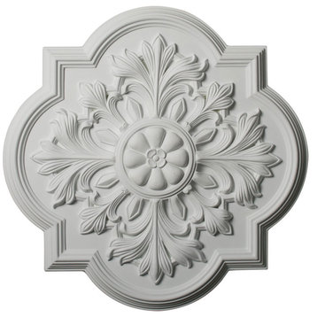 20"OD x 1 3/4"P Bonetti Ceiling Medallion, Fits Canopies up to 5 1/8"