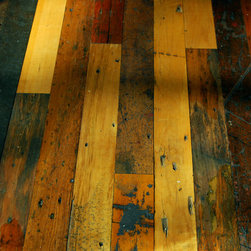 Reclaimed Textile Mill Maple Flooring - Hardwood Flooring