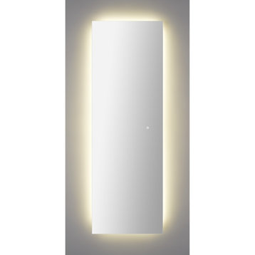 Bexley Plug-In Led Lit Full Length All Glass Unframed Mirror