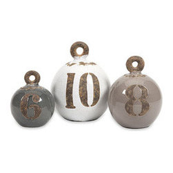 Rustic Fishing Decorative Weights - Home Decor