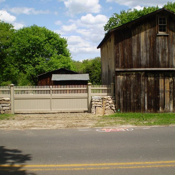 Custom Cedar Driveway Gate
