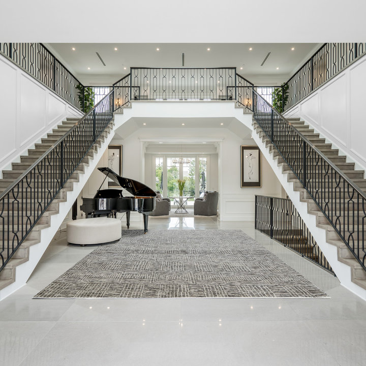 Two Riser Staircase Double Staircase - Photos & Ideas | Houzz