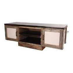 Reclaimed metal and wood - Buffets And Sideboards