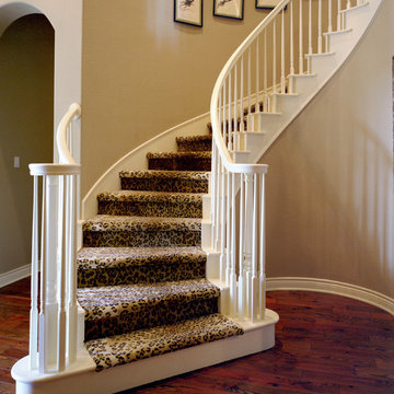 Stairs and wood floors