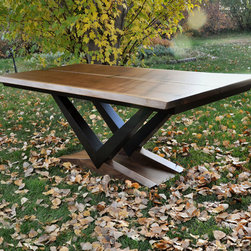Mercury Live Edge Dining Table - Dining Tables