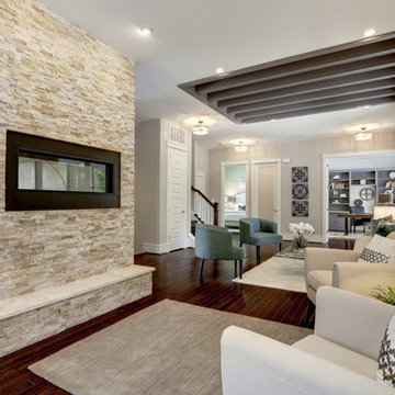 Underpinning and renovation and new construction