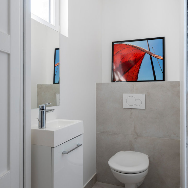 Photos et idées déco de WC et toilettes avec des carreaux en terre