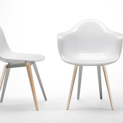 Slice Side Chair and Armchair by Kubikoff - Dining Chairs