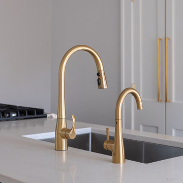 Modern White Kitchen Makeover