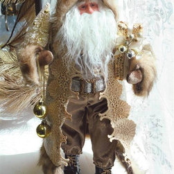 Father Christmas Figural - Holiday Accents And Figurines
