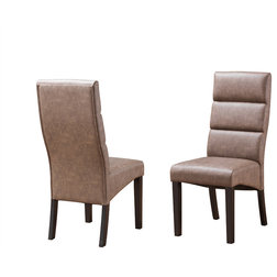 Transitional Dining Chairs by Pilaster Designs