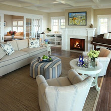 Fireplace with drywall
