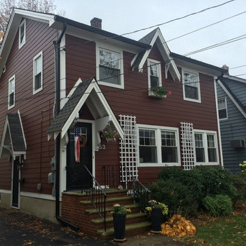 James Hardie Country Lane Red (Bloomfield, NJ)