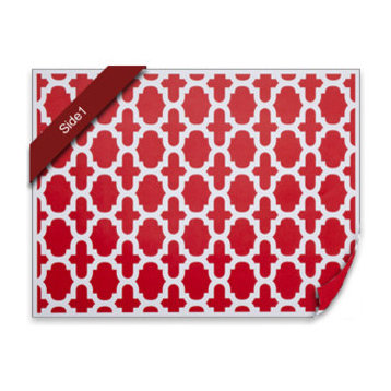 24 Fret Placemats (Poppy Red)