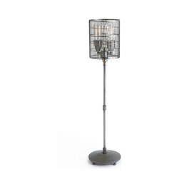 Loren 7" Table Lamp | Brushed Steel - Table Lamps