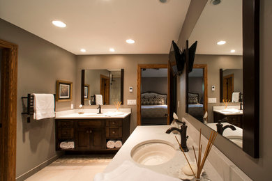 Elegant bathroom photo in Other
