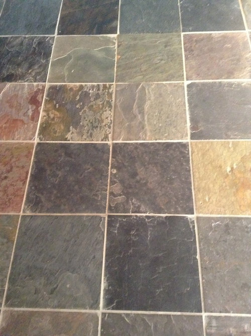 Can You Stain Slate Floors A Darker Color, Can You Paint Ceramic Tile Floors To Look Like Slate