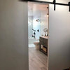 Wood Eco-Veneer Modern Door Slab 30 x 80 | Planum 0010 White Silk