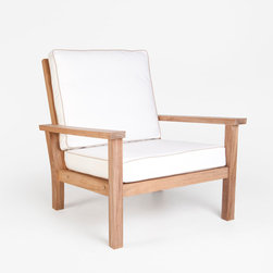 Wintons Teak Manhattan Deep Seater - Outdoor Lounge Furniture